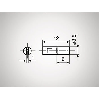 Mahr 4118810 Anvil for outside measurement MarCal 16 Eea 1