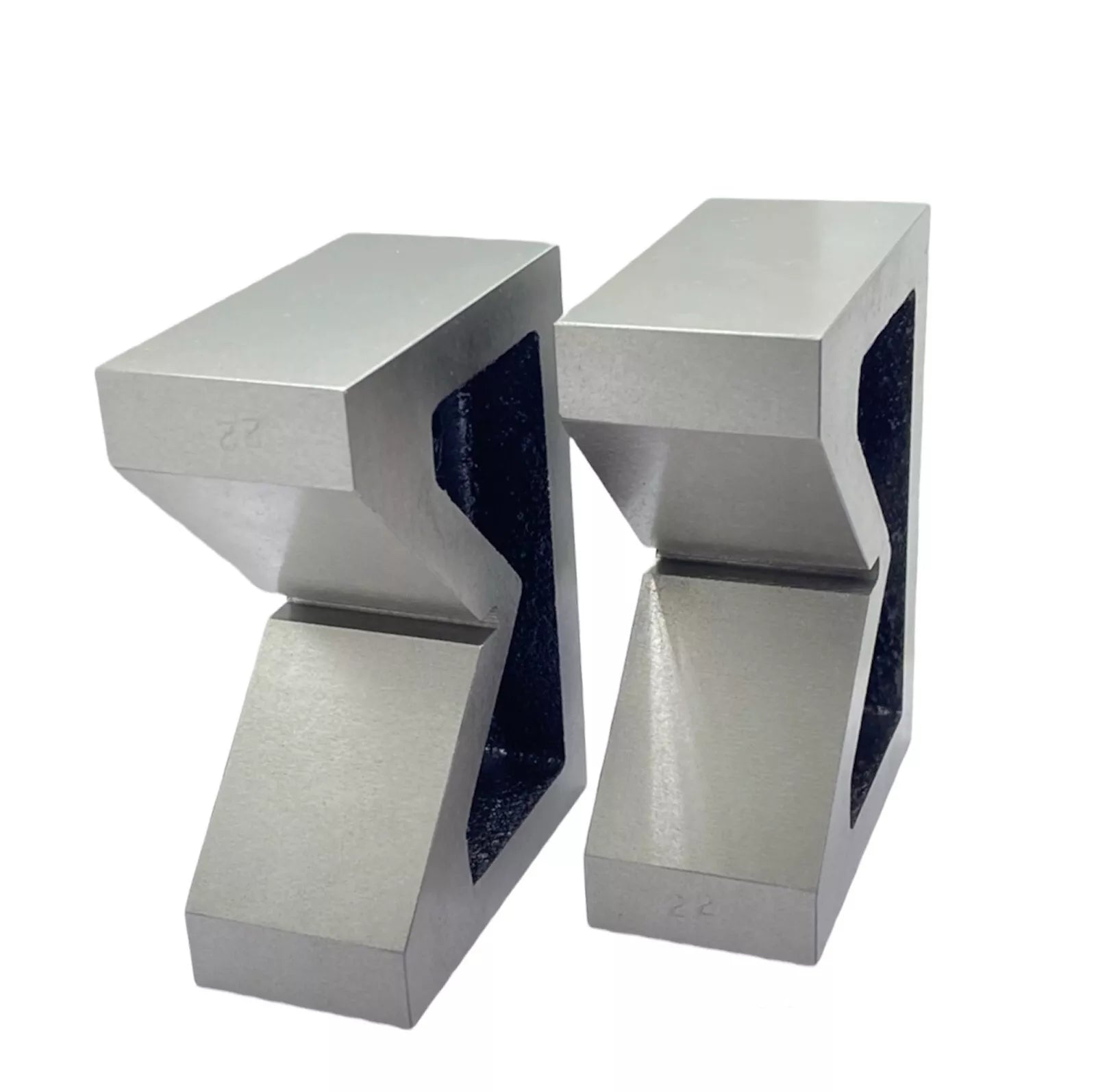 MHC 420-5712 Cast Iron Vee Block, Length 10" Width 5", Height 6-5/8" :5" Vee Width Supplied as matching pair