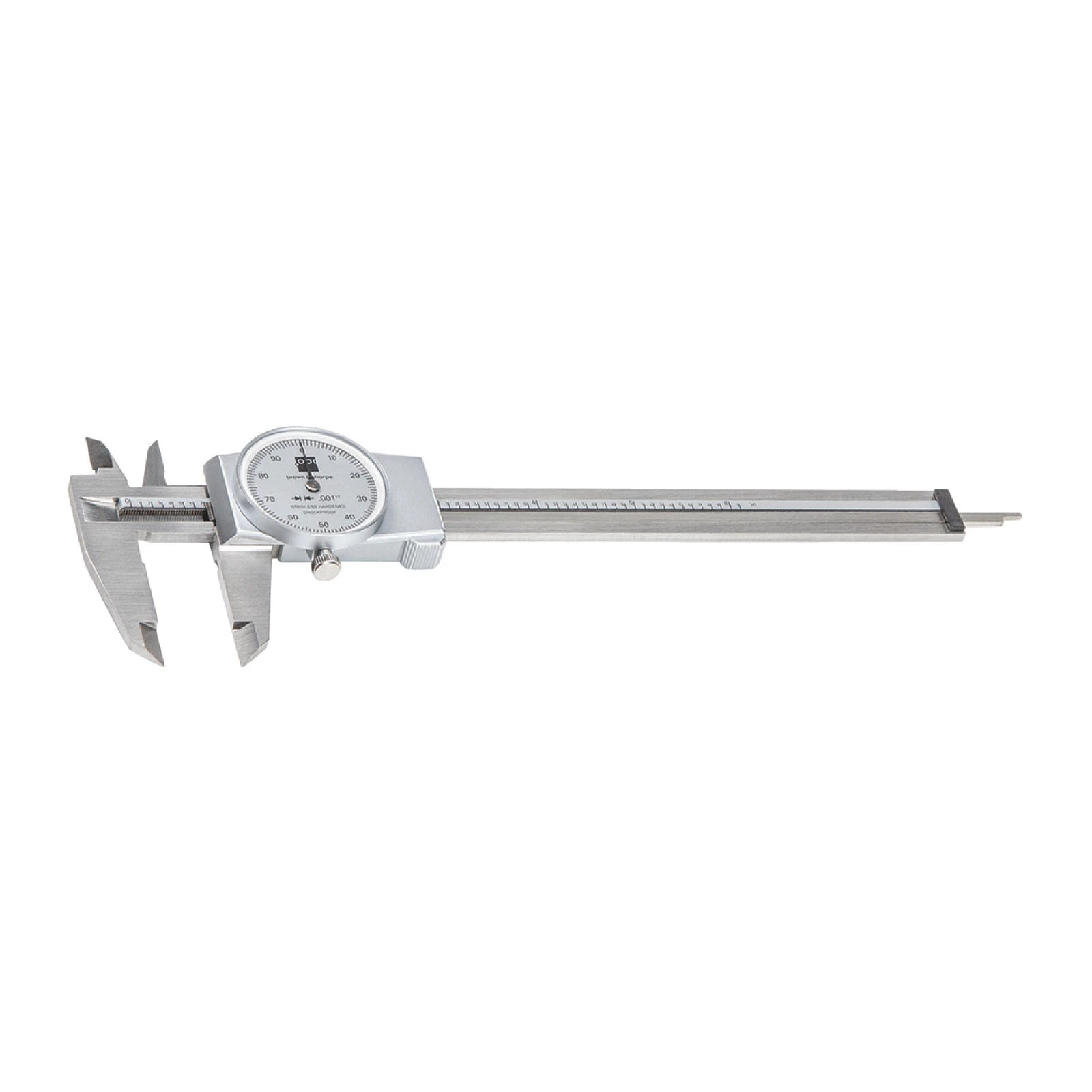 Tesa 00520001 Dial Caliper, Stainless Steel, white Face, 0-6" Range, -0.001" Accuracy, 0.001" Resolution, Meets DIN 862 Specifications Brand: TESA Metal case