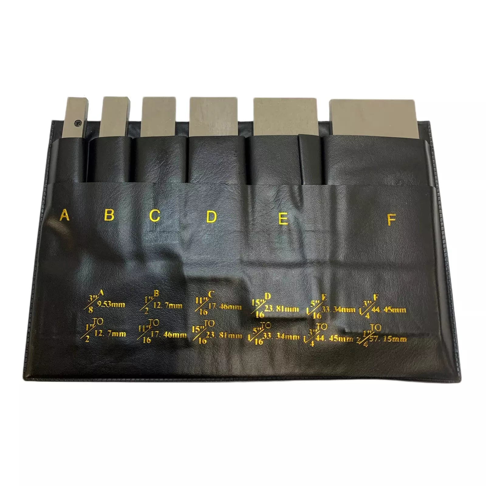 Adjustable Parallel Set - Model S-112-6-6 Piece Set-3/8 to 2 1/4 ID