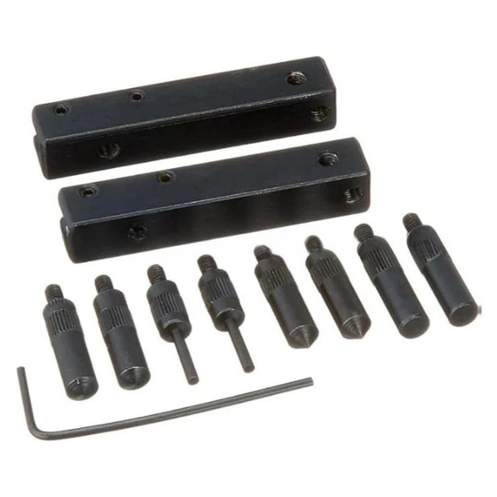 MHC 101-0020 Caliper Accessory set Caliper Accessory Kit: 8 Pc, Use with Vernier, Dial & Electronic Calipers, Includes (2) Ball Contact Points, (2) Conical Contact Points, (2) Flat Contact Points & (2) Spline Contact Points