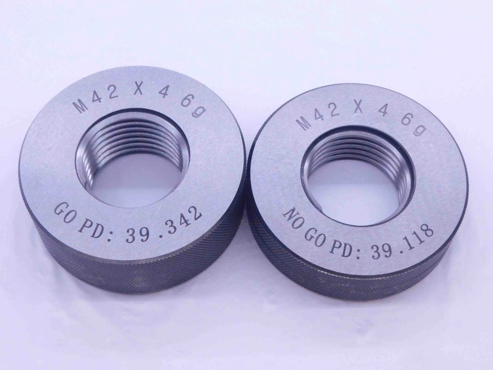 Insize 4120-42N THREAD RING GAUGE, 6g, NoGo, ISO 1502, M42 x4.5 INSIZE EAN: 6928640341762 Brand: INSIZE