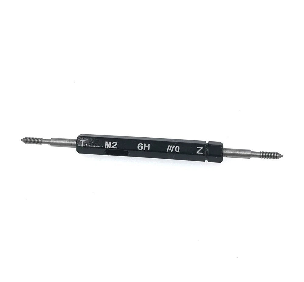 Metric Thread Plug Gauges Go No Go Class 6H Size M2 x 0.4 Code P9023-M2-1