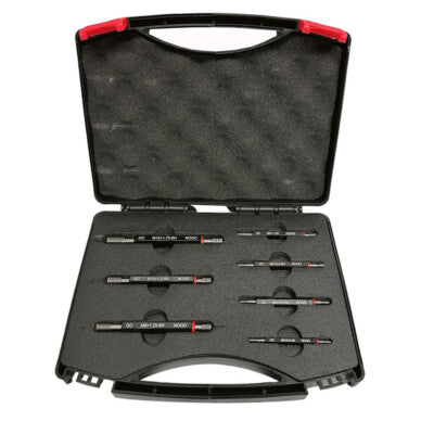 P9023S Thread Plug Gauge Set M3 -M12 Go No Go H6