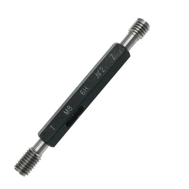 Metric Thread Plug Gauges Go No Go Class 6H Size M8 x 1.25 Code P9023-M8-1 With UKAS Certificate of Calibration