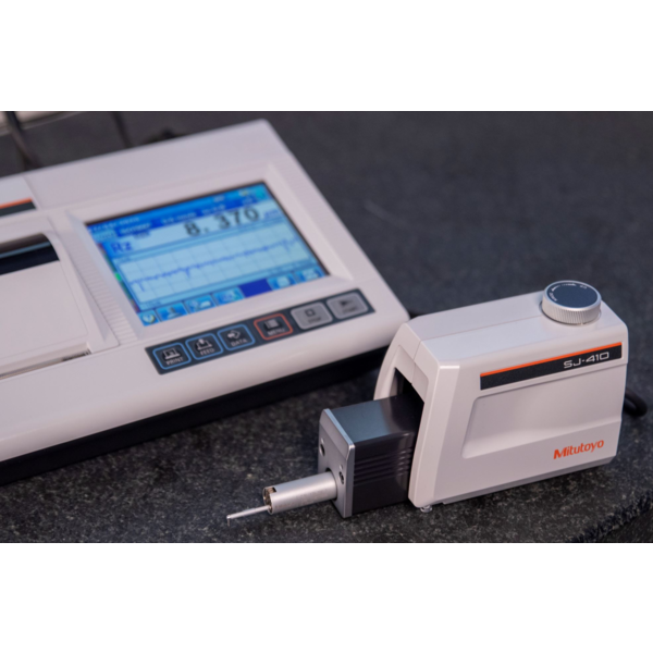 Mitutoyo 178-583-01E Surftest SJ-412 Surface Roughness Tester, 2''/50mm X-Axis Travel, 0.75 mN Detector, 2 Micron Stylus Tip Radius