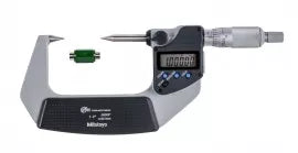 Mitutoyo Digital Point Micrometer IP65 Inch/Metric, 50-75mm/2-3", 30° Tip 342-363-30
