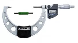 Mitutoyo Digital Point Micrometer IP65 Inch/Metric, 75-100mm3-4", 30° Tip 342-364-30