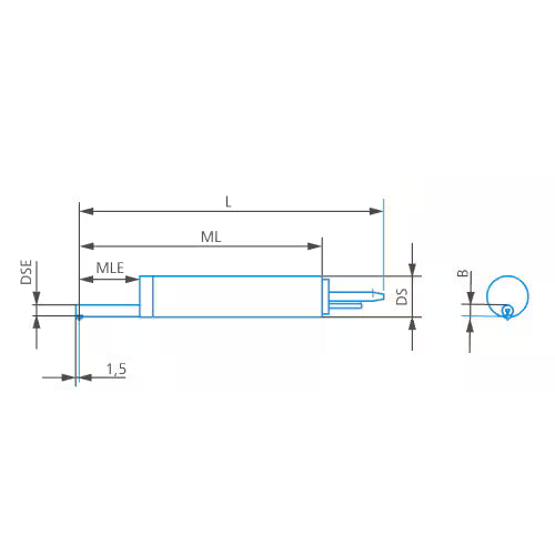 Accretech Handysurf E-DT-SM12A 2.7mm Small Bore Pickup 5µmR