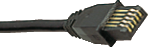 U-WAVE Connection Cable F Flat Straight Type 02AZD790F