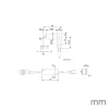 TESA 03230085 GT44 DC Probe Miniature ± 1mm 0.4N