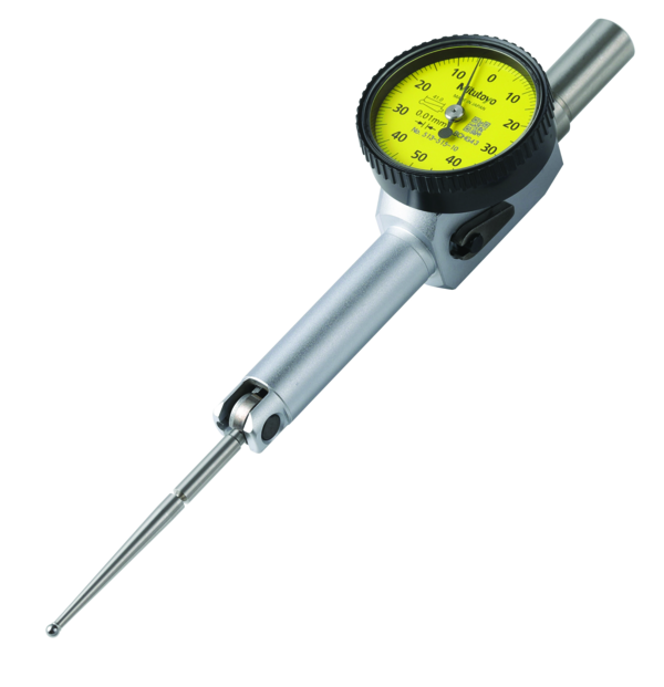Dial Test Indicator, Pocket Type 1mm, 0.01mm, D=8 mm Stem 513-515-10E