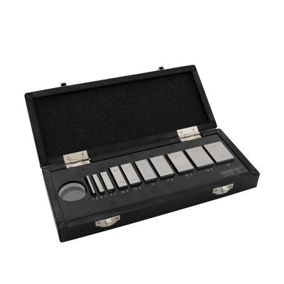 MHC 9100-9159 10 Gauge Blocks, Grade 1  .105, .210, .315, .420, .500, .605, .0625, .100,.125, .200,.250,.300,.500,1.000 & 2.000” 1 Optical Flat: 1” Dia. x.5125” Thickness, .000004", Flatness, .00002" Parallel