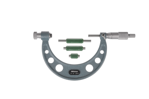Mitutoyo Outside Micrometer Interchangeable Anvil 0-4" 104-149