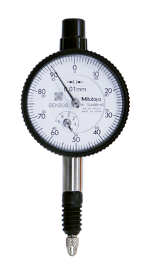 Dial Gauge, Lug Back, ISO Type IP63, 5mm, 0,01mm 1044A-60 Waterproof