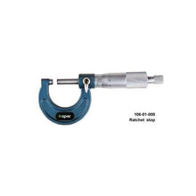 Inspec 106-01-000 Outside Micrometer 0-25mm Carbide Mrasuring faces Painted on fine cast frame Graduation .01mm