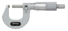 Tube Micrometer, Spherical Anvil 0-25mm 115-115