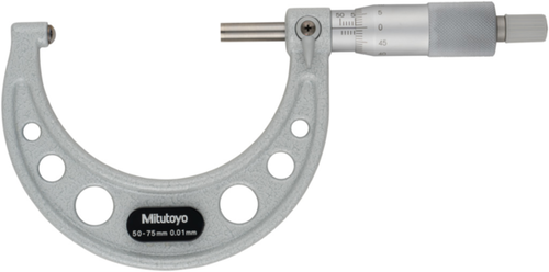 Tube Micrometer, Spherical Anvil 50-75mm 115-117