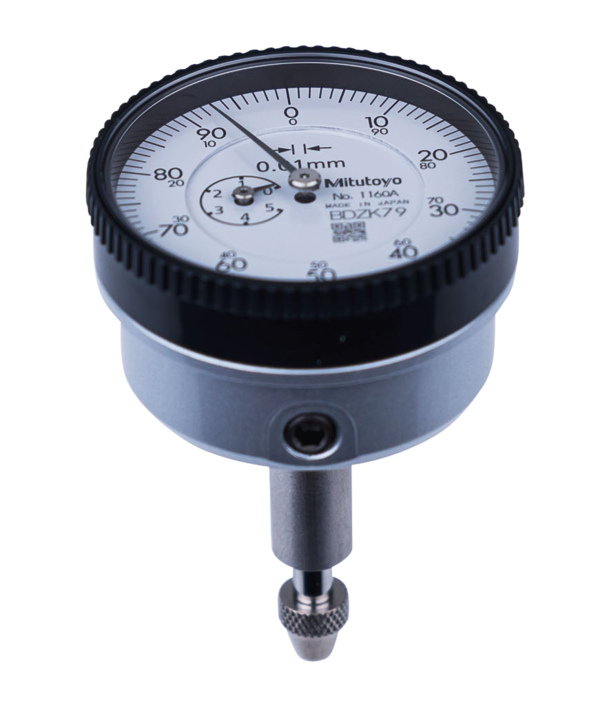 Dial Gauge, ISO Type Back Plunger Design, 5mm, 0,01mm 1160A