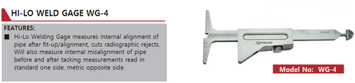 WG-4 Hi-Lo Weld Gage