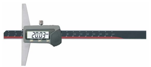Inspec Digital Depth Gauge  0-20mm/0-8" 121-102-10