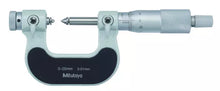 Mitutoyo Screw Thread Micrometer Interchangeable Tips, 0-25mm 126-125