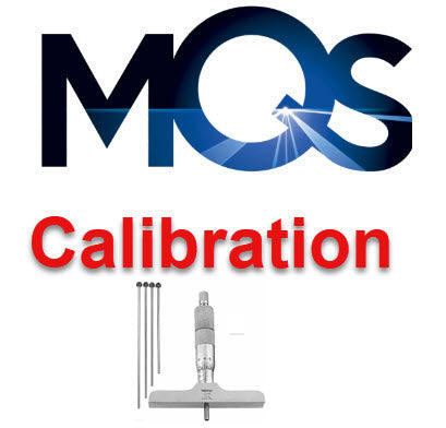 Calibration of Depth Micrometer 9 Rods 0-225mm/0-9" UKAS C129D3