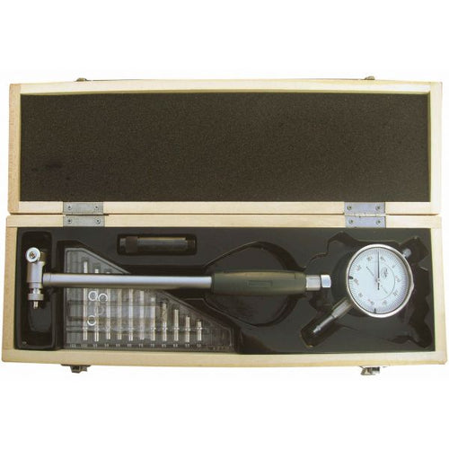 MHC Individual bore gauge 612-7905 Metric Bore Gauge models (0.01mm) Meas. Depth:100mm Range:10-18mm in wodden case