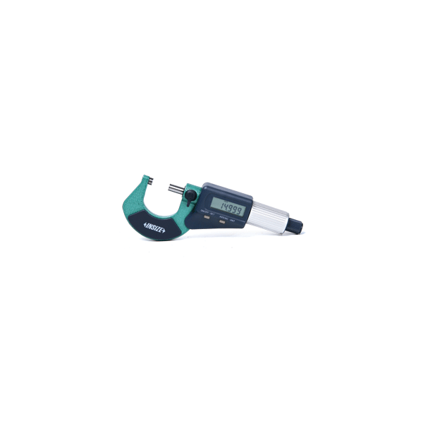 Insize Digital Outside Micrometer Range 3-4"/75-100mm Resolution .00005"/.001mm 3109-100