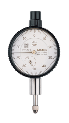 Dial Gauge, Flat Back, ANSI/AGD Type 0,25", 0,001" 1410AB