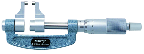 Mitutoyo Caliper Jaw Micrometer 0-1" 143-121
