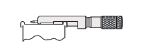 Mitutoyo Can Seam Micrometer 0-13mm 147-103