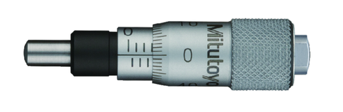 Micrometer Head, Ultra Small Type 0-6.5mm, 0.01mm, Spherical, with Clamp Nut 148-207-10