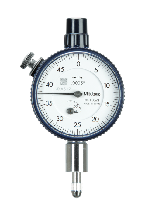 Dial Gauge, Lug Back, ANSI/AGD Type 0,125", 0,0005" 1506F