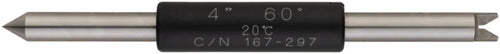 Setting Standard Screw Thread Micrometer 60°, Length: 4" 167-297