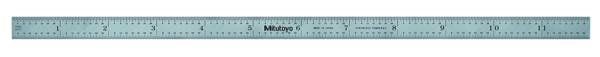 Steel Rule, Fully-Flexible Rule 12", Inch 182-223