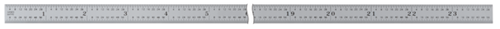 Steel Rule, Fully-Flexible Rule 600mm/24", Metric/Inch 182-265