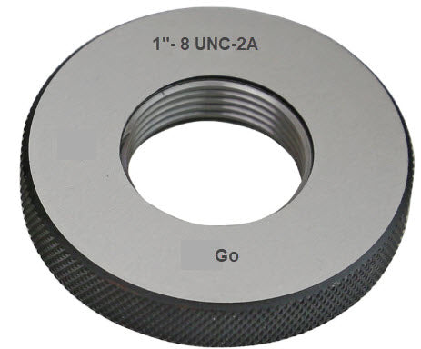 UNC Ring Gauge Class 2A (Go) Size 1-8UNC Code Number P9028-G18 With UKAS Certificate of Calibration