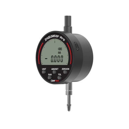 GemRed I-DIN-3010-I Digital Indicator .0005mm x 12.7mm accuracy over full range 0.003mm, Repeatability .001mm with rotatable dial 320 degrees