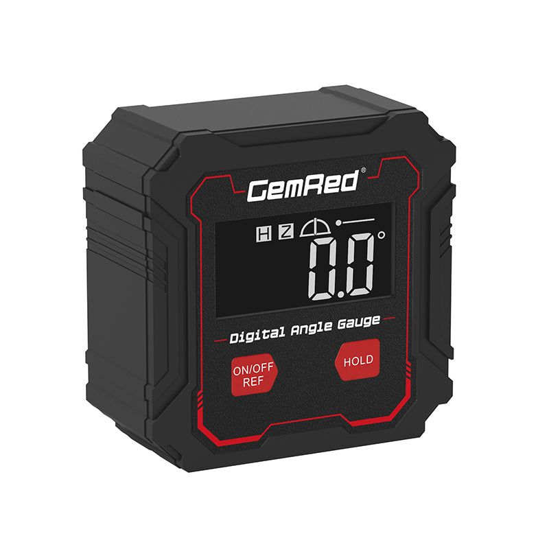 GemRed LCD Digital Angle Gauge Model: 82432-B, Range 4×90° Accuracy ±0.1°(0°& 90°);±0.2°(Rest)