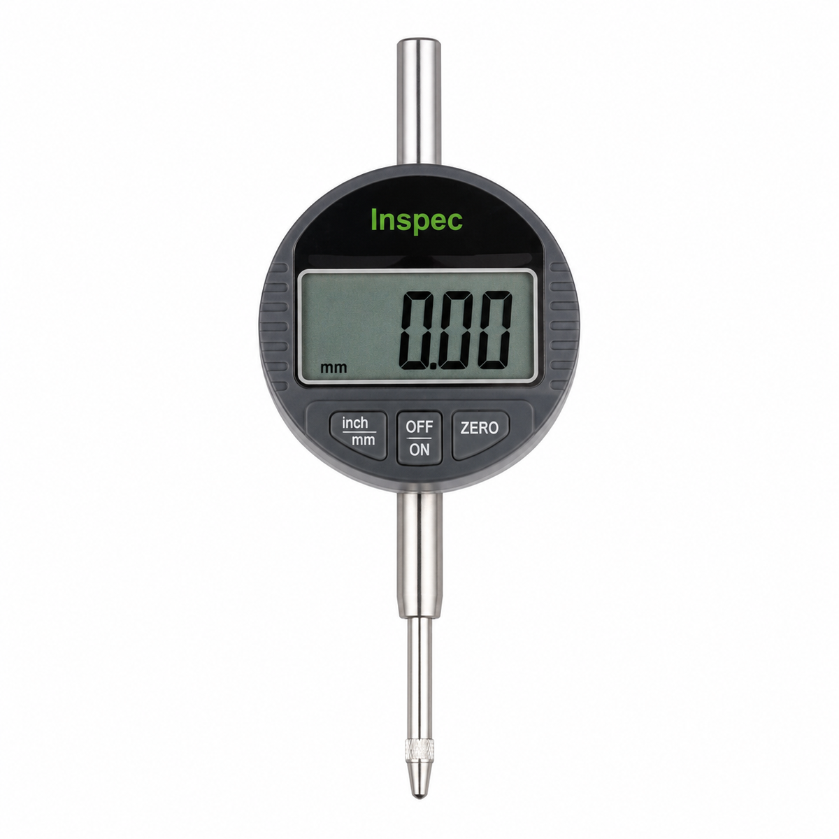 Inspec 200-031 Digital Indicator Range:12.5mm/.5" Resolution:.01mm/.0005" SPC Output: Yes