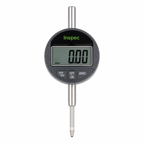 Inspec 200-031 Digital Indicator Range:12.5mm/.5" Resolution:.01mm/.0005" SPC Output: Yes