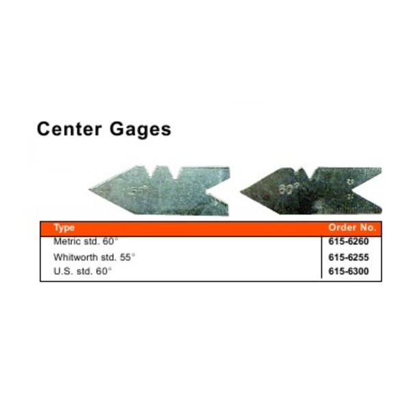 MHC 615-6260 Centre Gauge Metric 60 degrees