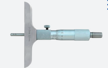 Inspec Depth Micrometer 0-300mm Base 100mm Graduation .01mm, 202-56-200 Radius on rods