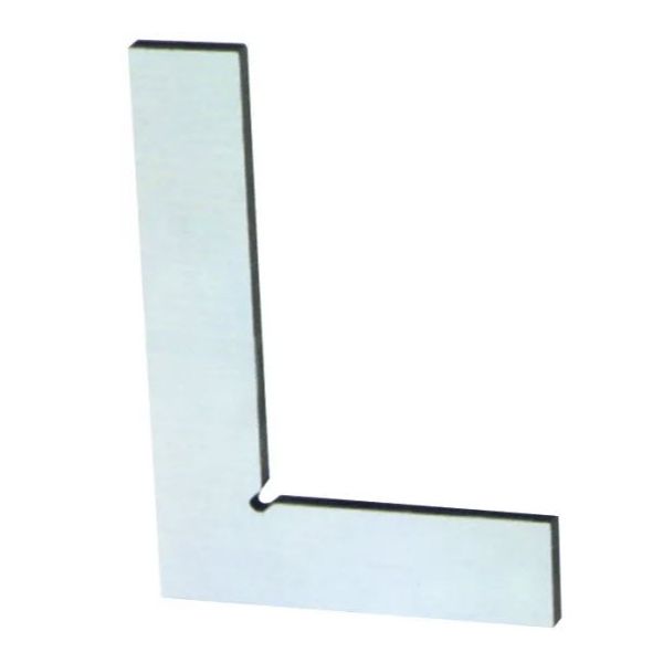INSPEC 639-4105 90 DEGREE FLAT EDGE SQUARE, DIN 875 GRADE 0, 50x40mm