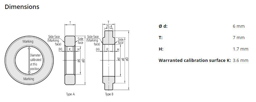 Setting Ring 6mm 177-420 Ceramic