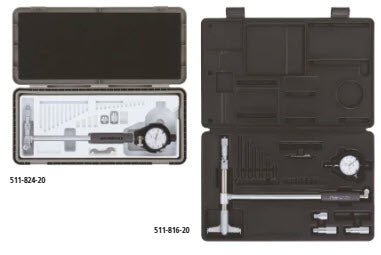 Mitutoyo 2-Point Inside Measuring Instrument Range 400-600mm Graduation .01mm , Micrometer Head 511-327