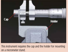 Mitutoyo Caliper Jaw Inside Micrometer 3-4" 145-196