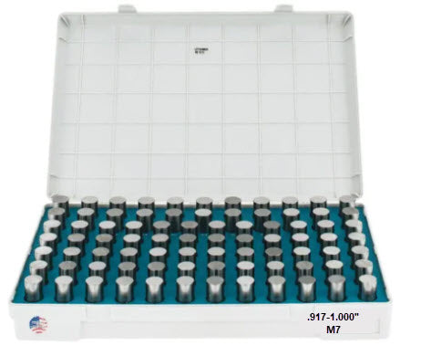 Meyer Pin Gauge sets M01MMP .23-1.51mm x.02mm, Plus Tolerance