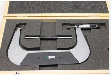 Zeiss Micrometer 760537-052.26 Range 4-5" Graduation .0001"
